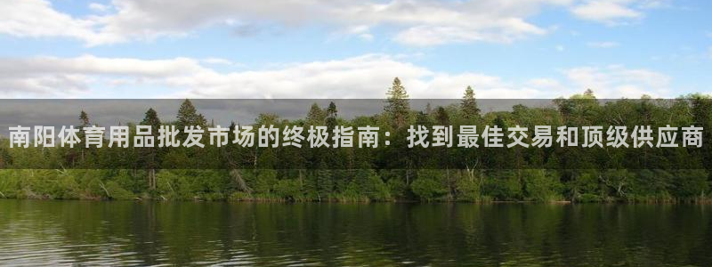 欧陆娱乐平台登录不上去怎么回事:南阳体育用品批发市场的终极指